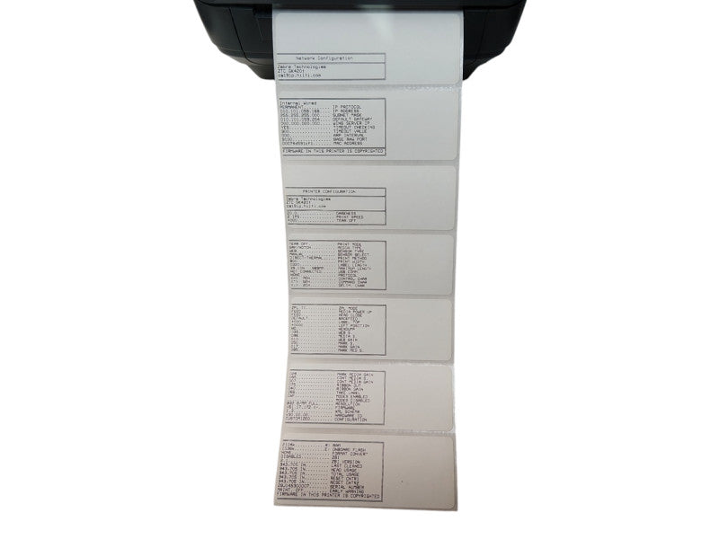 Zebra GK420t Thermal Label Printer, GK42-102210-000 w/ Power Adapter