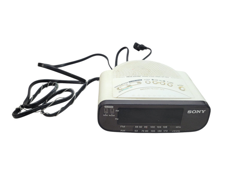 Sony Dream Machine ICF-C212 AM/FM Alarm Clock Radio %