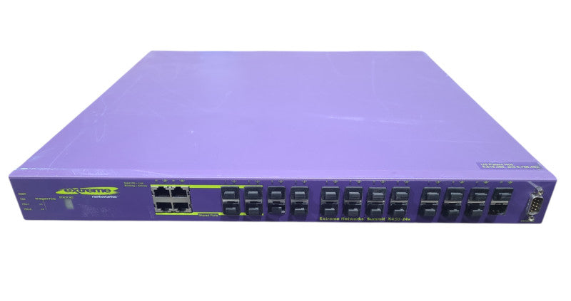 Extreme Networks Summit X450-24x | 24-Port Gigabit Network Switch