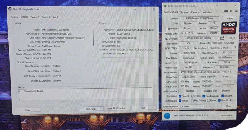 MSI R7 260X 2GD5 OC Graphics Card