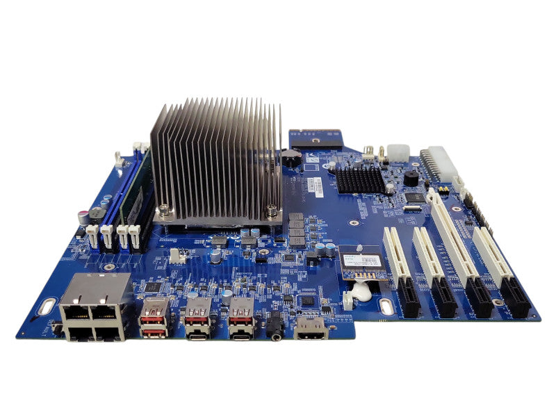 QNAP TVS-x72XU V1.2 board for TVS-1272XU-RP NAS w/ Core I3-8100 CPU, READ _