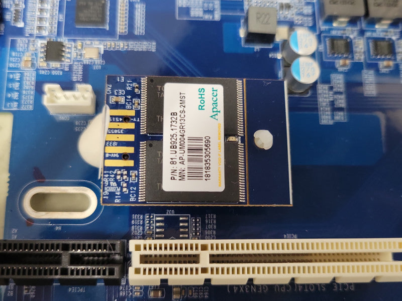 QNAP TVS-x72XU V1.2 board for TVS-1272XU-RP NAS w/ Core I3-8100 CPU, READ _