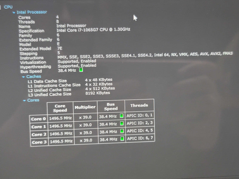 Microsoft Surface Pro 7 i7-1065G7 16GB RAM 256GB SSD  β Lap200