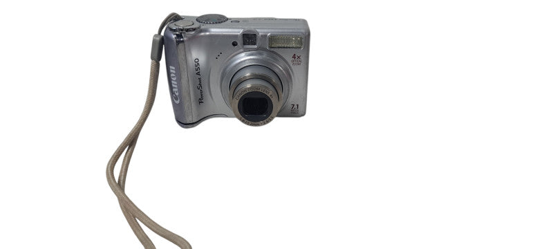 Canon PowerShot A550 7.1MP Digital Camera| READ