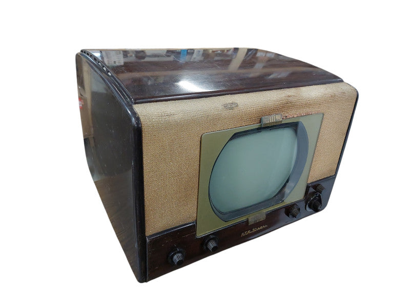 Vintage Antique 1950's RCA Victor CRT TV Model: 9-T-256 Chassis KCS38C =