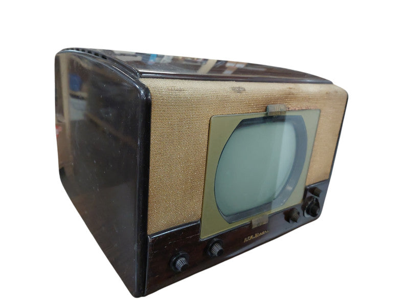 Vintage Antique 1950's RCA Victor CRT TV Model: 9-T-256 Chassis KCS38C =