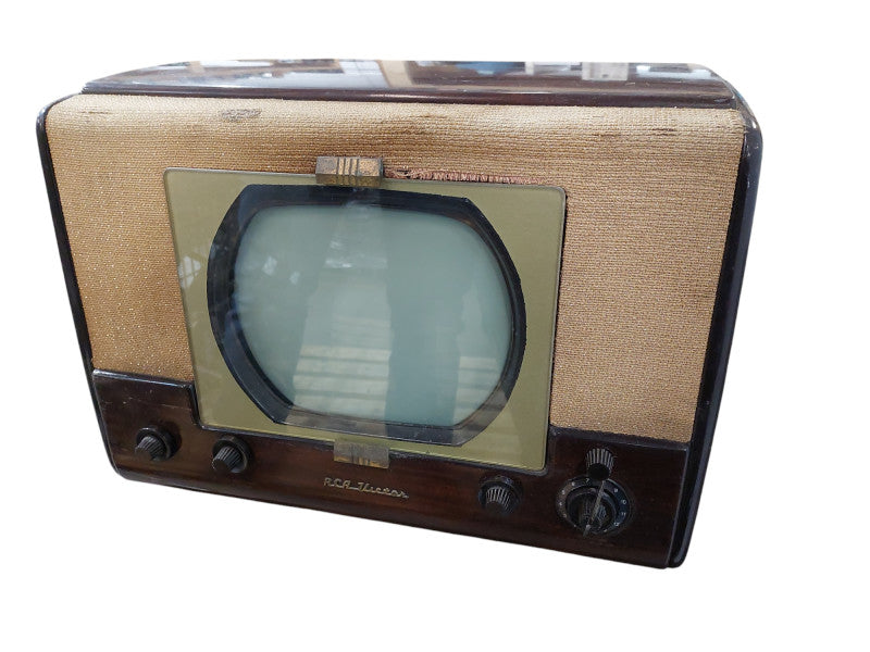 Vintage Antique 1950's RCA Victor CRT TV Model: 9-T-256 Chassis KCS38C =