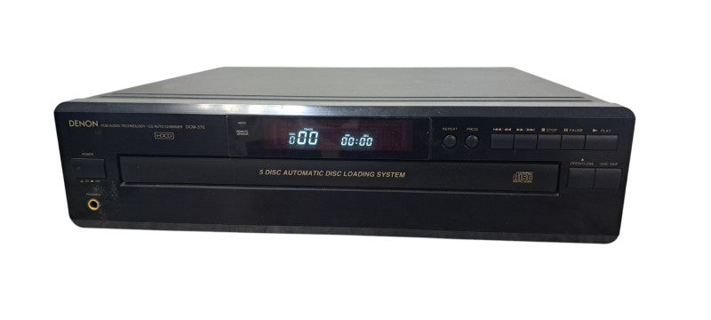 Vintage Denon DCM-370 5-Disc CD Carousel Changer