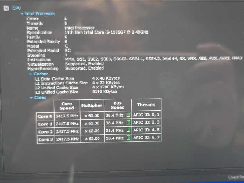 Microsoft Surface Pro 7 + i5-1135G7 8GB RAM 256GB SSD PARTS/REPAIR  β BudLap