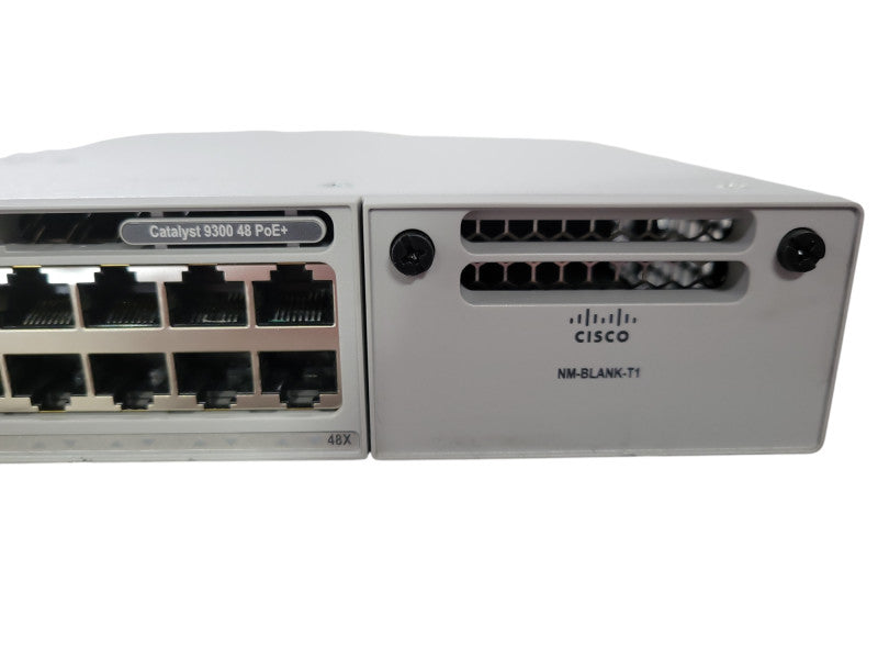 Cisco Catalyst C9300-48P-E 48 Port Gigabit PoE+ Network Switch 1x PSU !