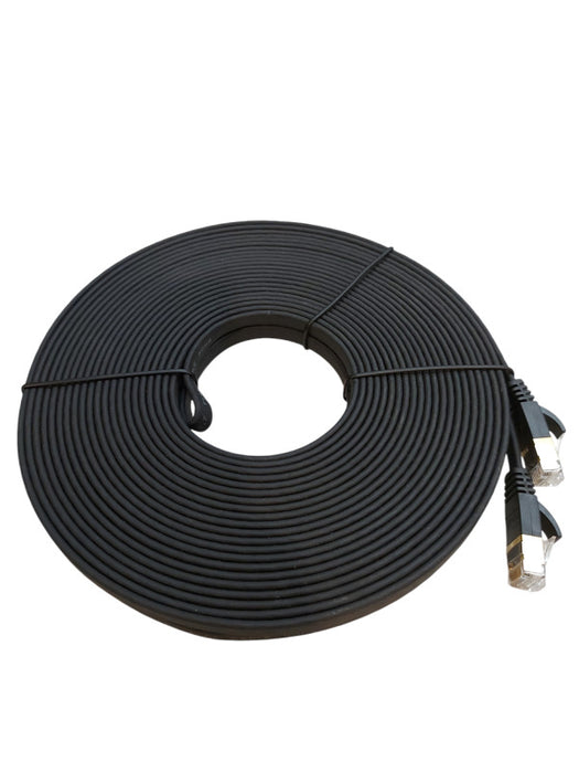 JADAOL Flat Cat7 Cable Ethernet Network High Speed Patch Cord RJ45