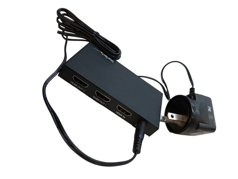 StarTech ST122HD202 2-Port HDMI Splitter with HDR (4K 60Hz, HDMI 2.0)