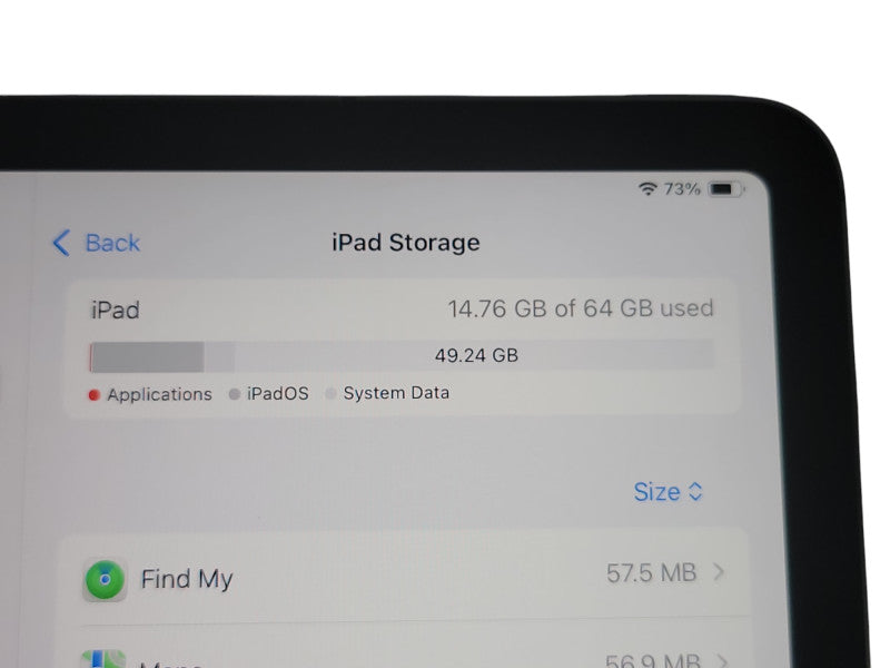 Apple iPad Air 5th Gen - 64GB - Space Gray [A2589] (