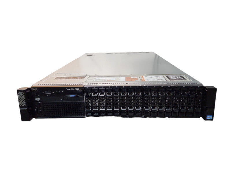 Dell PowerEdge R820 2U 16x2.5", 2x E5-4640 0, 32GB DDR3, PERC H710, No HDD