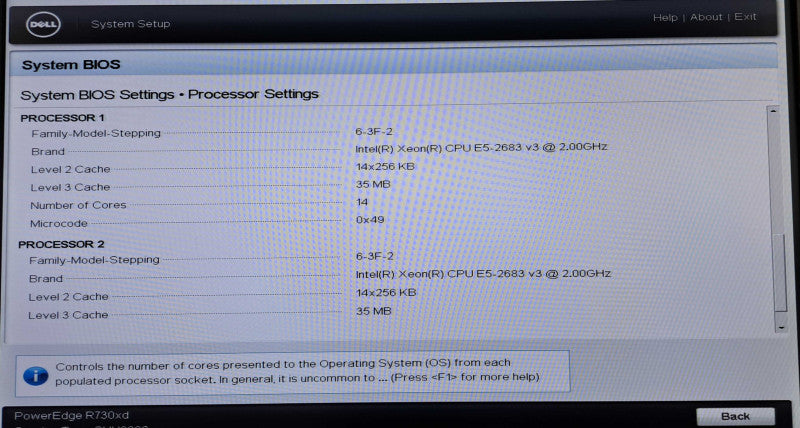 Dell R730xd 24x 2.5" | 2x Xeon E5-2683 v3 @2.00GHz, 32GB DDR4, H730P Mini, 10G NIC Q