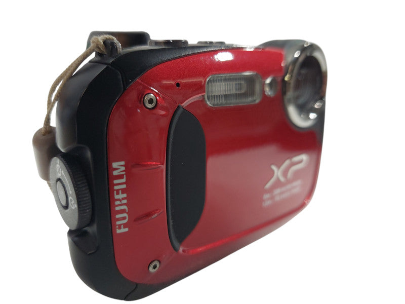 FujiFilm Finepix XP60 Red Digital Camera with Battery  =
