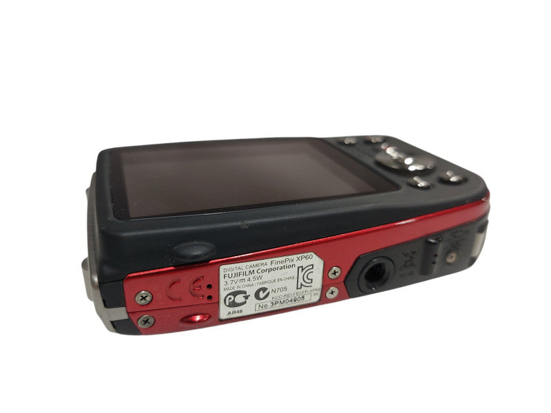 FujiFilm Finepix XP60 Red Digital Camera with Battery  =