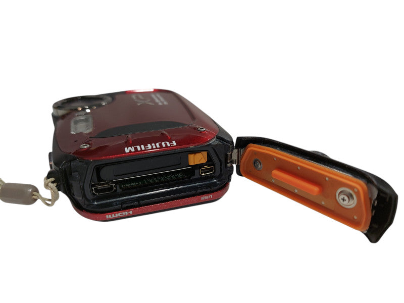 FujiFilm Finepix XP60 Red Digital Camera with Battery  =