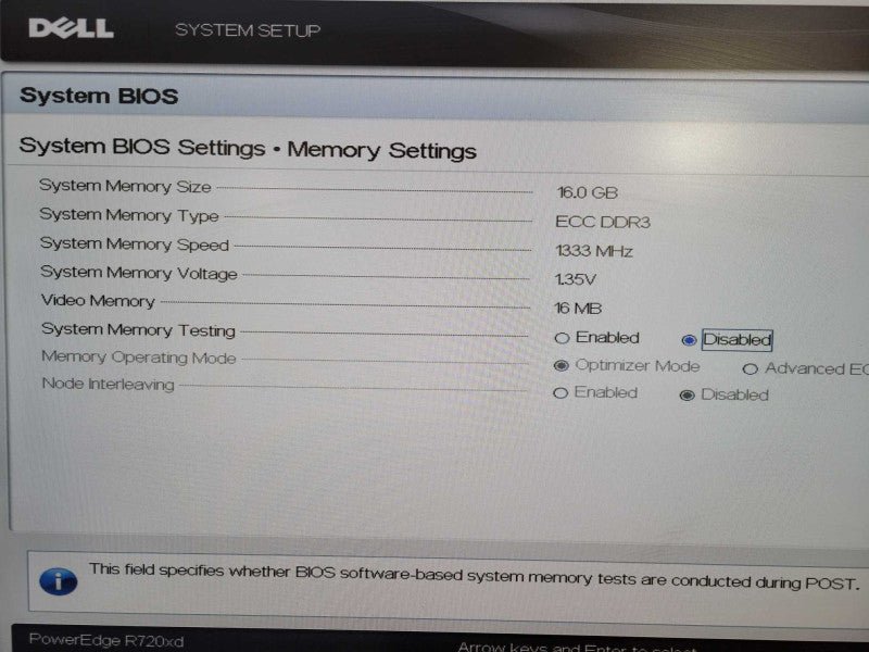 DELL R720xd 2U Intel Xeon E5-2650 @ 2.00GHz 16GB RAM H710 Mini 3.5"  !