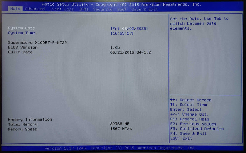 Nutanix X10DRT-P 4x Node Server 2U 24x2.5", 8x Xeon E5-2630 v3, 128GB DDR4