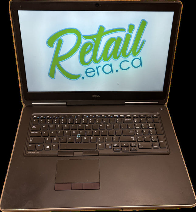 Dell Precision 7720 i7-6820HQ@2.7GHz QUADRO P3000 6GB GPU 16GB RAM 256SSD  Lap200