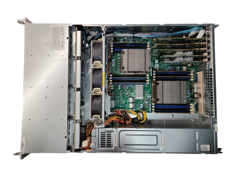 Supermicro X9DRD-7LN4F / X9DRD-EF 2U 12x3.5", 2x Xeon E5-2620 v2, 96GB DDR3 Q