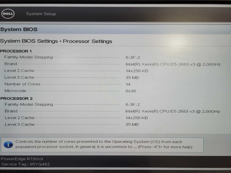 Dell R730xd 24x 2.5" | 2x Xeon E5-2683 v3 @2.00GHz, 32GB DDR4, H730P Mini !