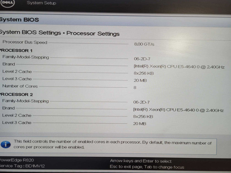Dell PowerEdge R820 2U 16x2.5", 4x E5-4640 @ 1.80  512GB DDR3, PERC H710P,  !
