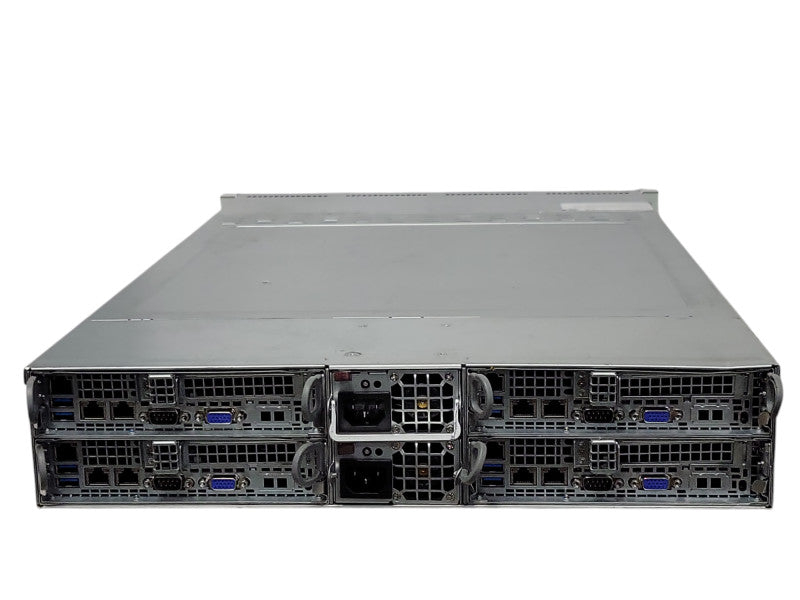 supermicro X10DRT-H 2U 4-Node, 8x Xeon e5-2680v3 2.50GHz, 128GB DDR4 Q_