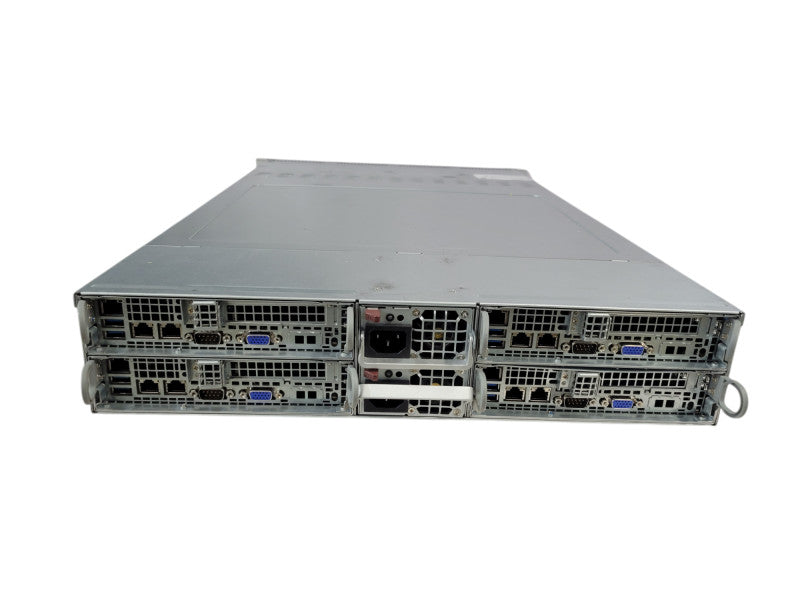 Supermicro X10DRT-H / CSE-827 - 8x Xeon E5-2680 V3 128GB DDR4 NO HDD 2xPSU Q%
