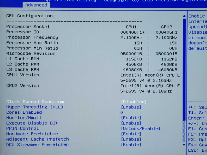 Nutanix/SuperMicro X10DRT-P-G5-NI22 2-Node 4x Xeon E5-2695v4 2.10GHz 128GB  _
