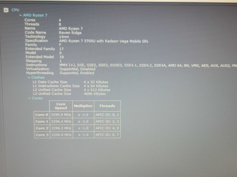 ASUS VivoBook M509D Ryzen 7 3700U 8GB RAM 256GB SSD  β BudLap