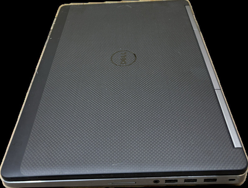 Dell Precision 7520 i7-7820HQ@2.9Ghz QUADRO M2200 4GB GPU 16GB RAM 256SSD  Lap200
