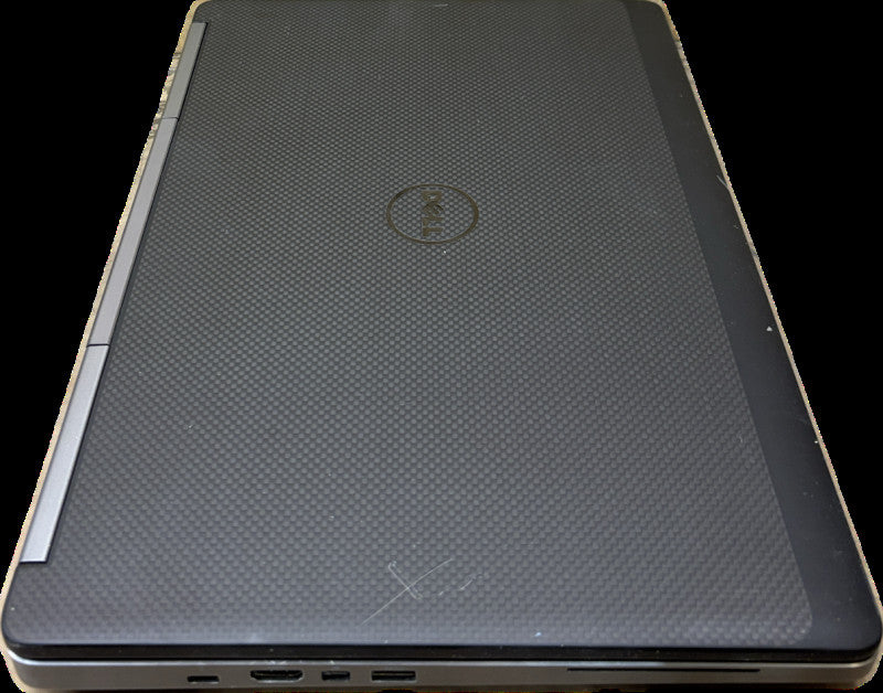 Dell Precision 7520 i7-7820HQ@2.9Ghz QUADRO M2200 4GB GPU 16GB RAM 256SSD  Lap200