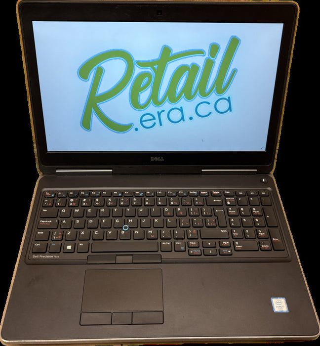 Dell Precision 7510 i7-6820HQ@2.7GHz QUADRO M2000M 4GB GPU 16GB RAM 256SSD Q Lap200