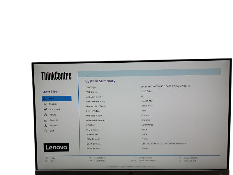 Lenovo ThinkCentre M70c SFF i5 - 10400 @ 2.90GHz 16GB DDR4 Ram θ
