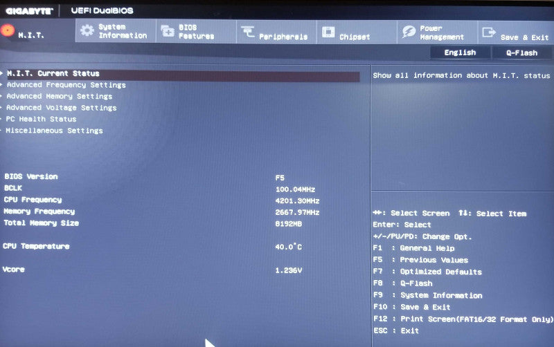 GiGABYTE Gaming GA-Z170X-Gaming 5 with i7-6700K 8GB DDR4