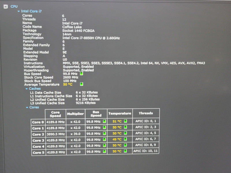 Lenovo ThinkPad P52 i7-8850H 32GB DDR4 Quadro P2000 256GB SSD  β Lap200