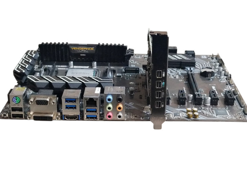 MSi Motherboard B450-A PRO, With AMD Ryzen 5 PRO, 16GB RAM - NVIDIA  P1000 Q