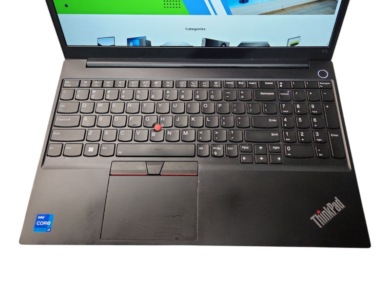 Lenovo ThinkPad E15 Gen 2, i7-1165G7, 32GB DDR4, 256 NVMe, No PWR  Lap200