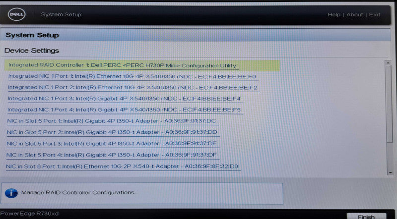 Dell R730xd 24x 2.5" | 1x Xeon E5-2683 v3 @2.00GHz, 32GB DDR4, H730P Mini