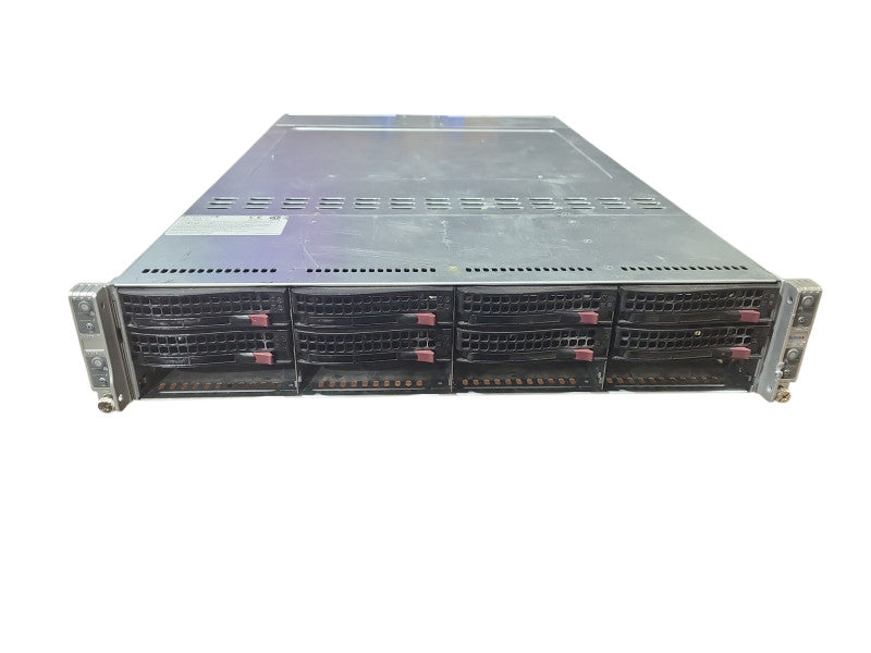 Supermicro X10DRT-H / CSE-827 | 6x E5-2680 v3 | 96GB | NO RAID | NO HDD