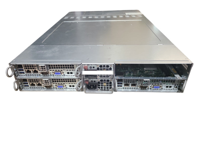Supermicro X10DRT-H / CSE-827 | 6x E5-2680 v3 | 96GB | NO RAID | NO HDD