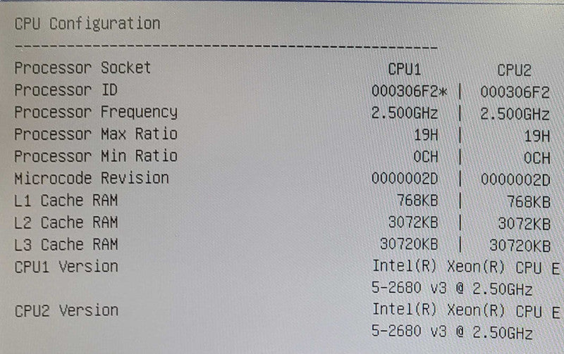Supermicro X10DRT-H / CSE-827 | 8x E5-2680 v3 | 128GB | NO RAID | *READ* Q