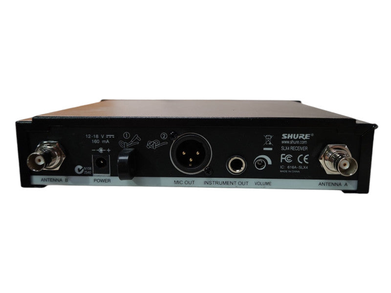 SHURE SLX4-H5 518-542 MHz Wireless Receiver, READ