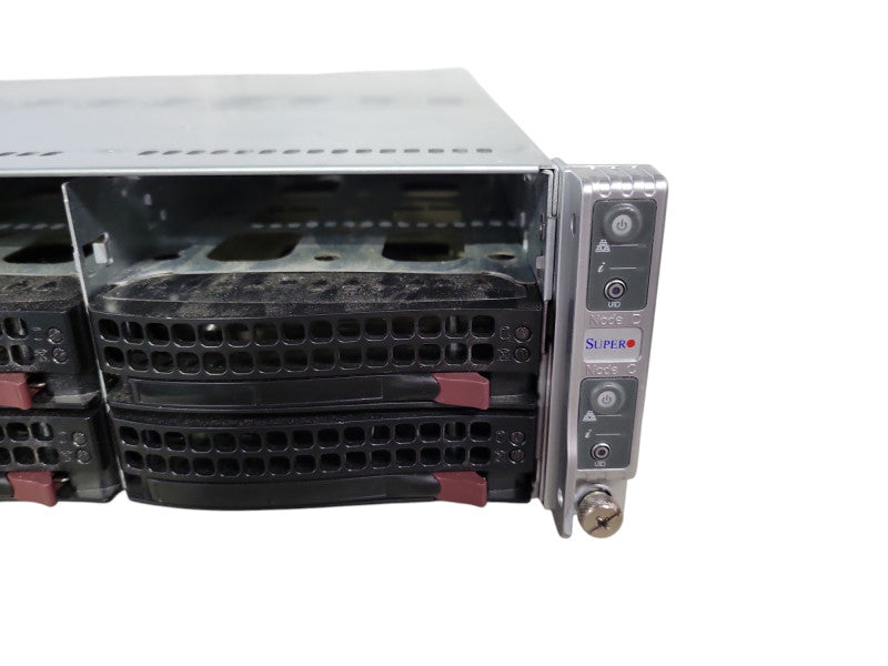 Supermicro 10DRT-H 4x Node Server | 8x Xeon E5-2680 v3 @2.50GHz, 128GB DDR4 !