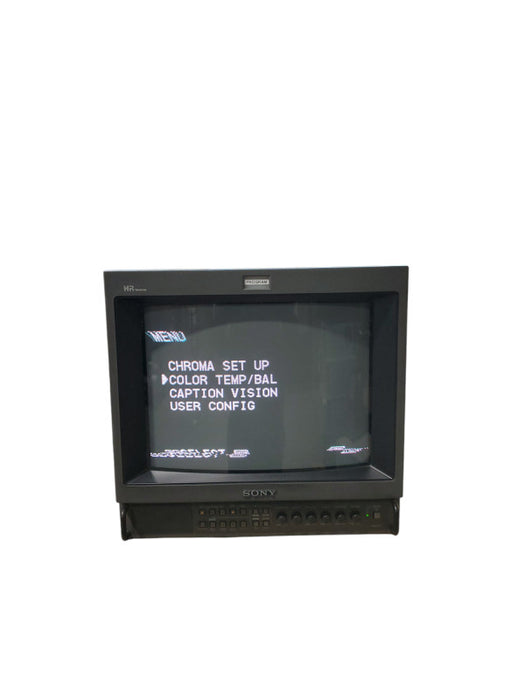 Sony HR Trinitron PVM-1354Q 13” Retro Gaming Color Video Monitor
