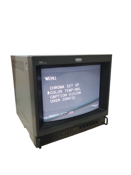 Sony HR Trinitron PVM-1354Q 13” Retro Gaming Color Video Monitor