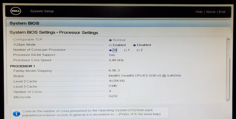 Dell PowerEdge R330 Xeon E3-1230 v5 16GB DDR4 H330 - No HDD