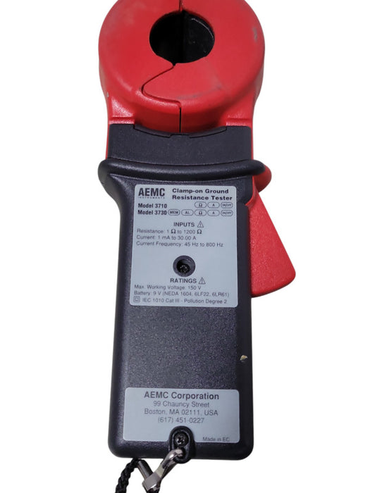Aemc 3730 Clamp-on Ground Resistance Tester, READ _